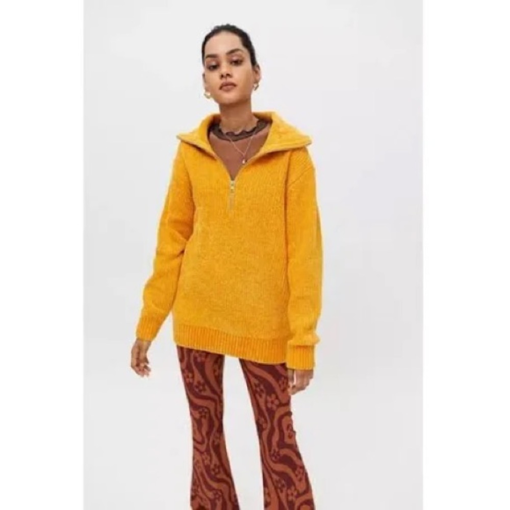 Urban Outfitters Nico Half Zip Sweater